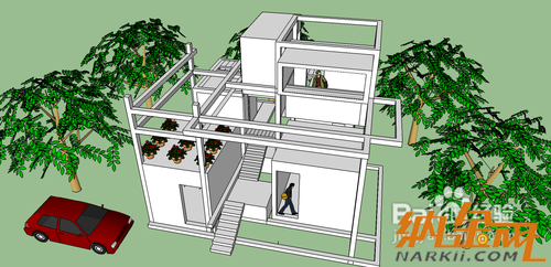 sketchup入門教程：SketchUp怎樣導出平面、立面和剖面？