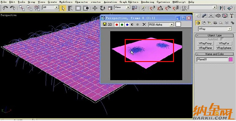 vray材質教程：vray毛發(fā)地毯的制作全過程