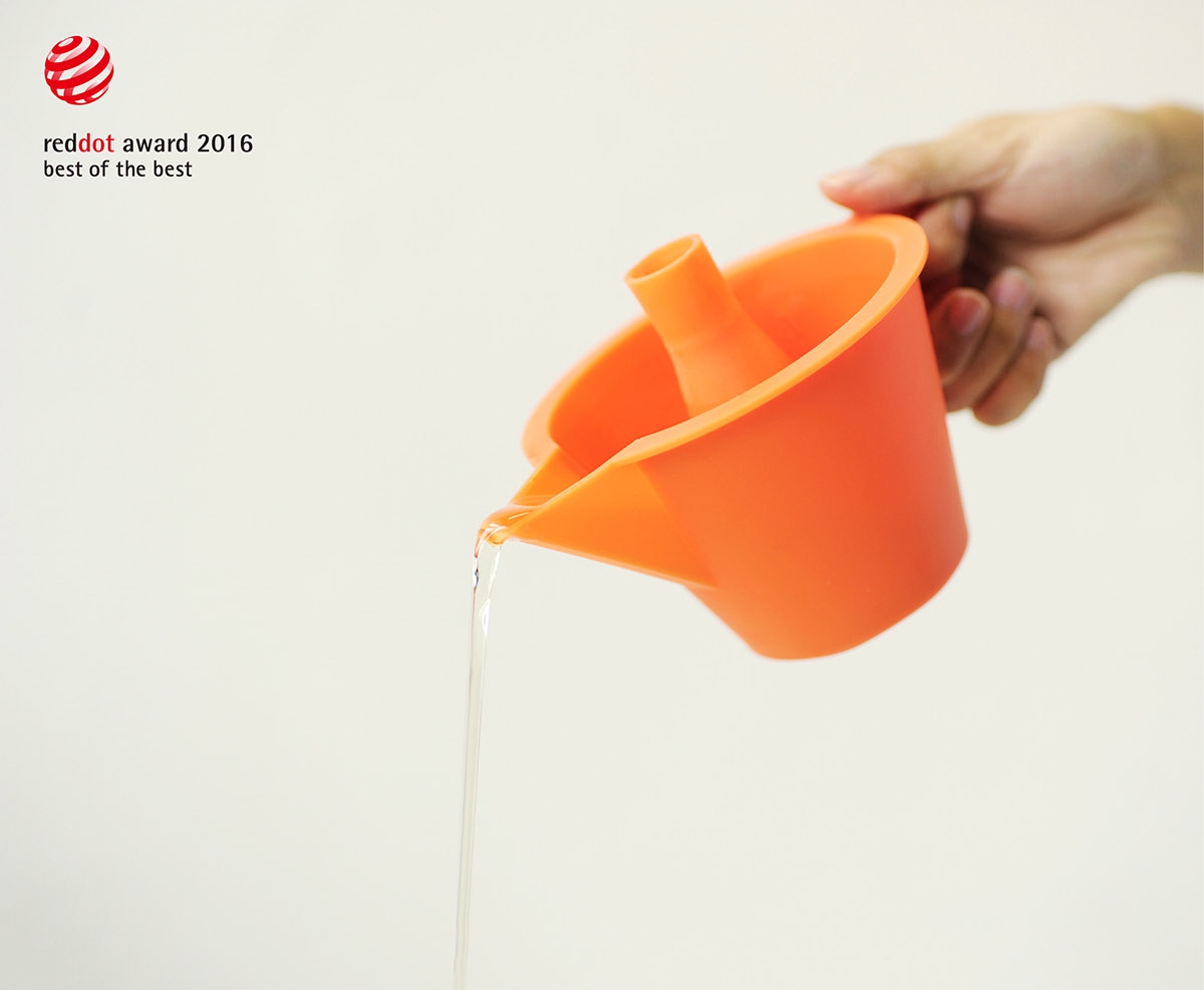 紅點(diǎn)設(shè)計大獎:創(chuàng)意產(chǎn)品雙用漏斗2